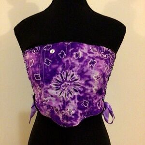 New Bandana Corset with Boning